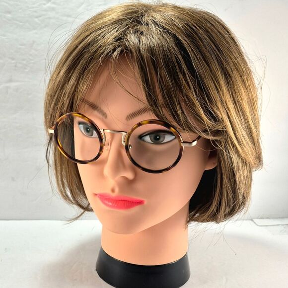 Vintage Style Round Tortoiseshell & Gold Eyeglasses Frames – EyeBuyDirect Roarin main image 5